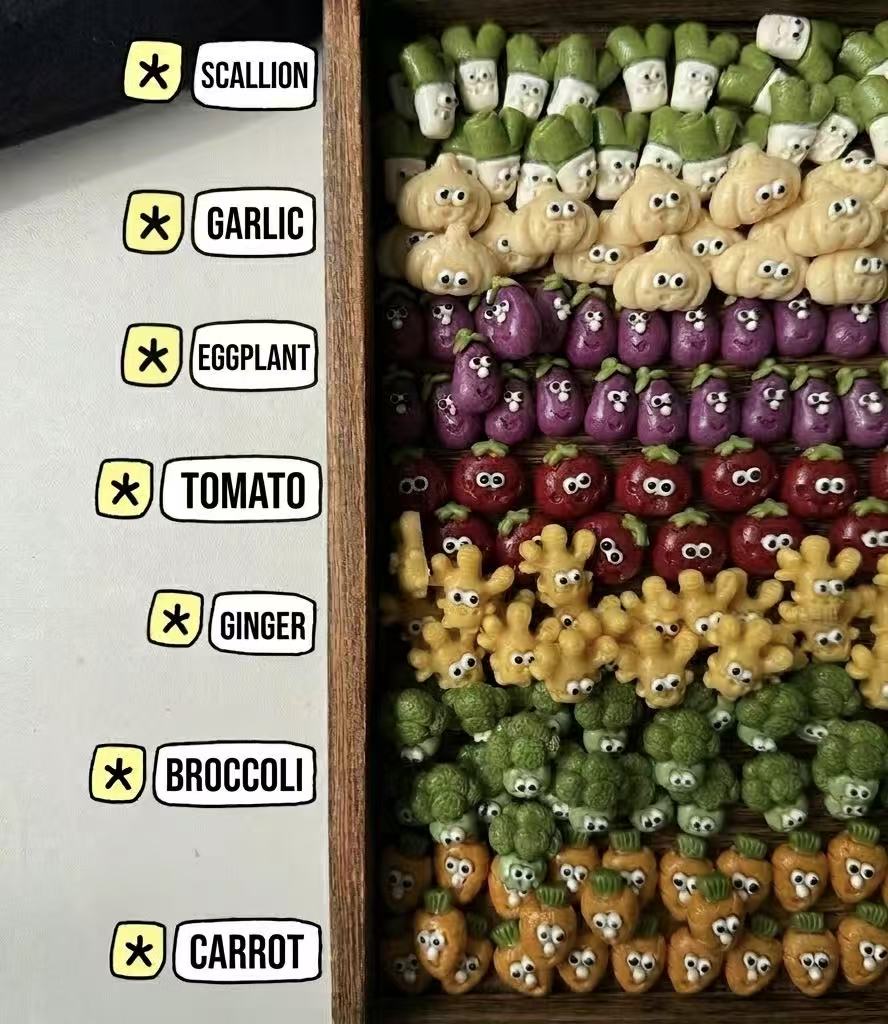 Pure Goat Milk Dehydrated Pet Treats：Vegetable Shaped Series