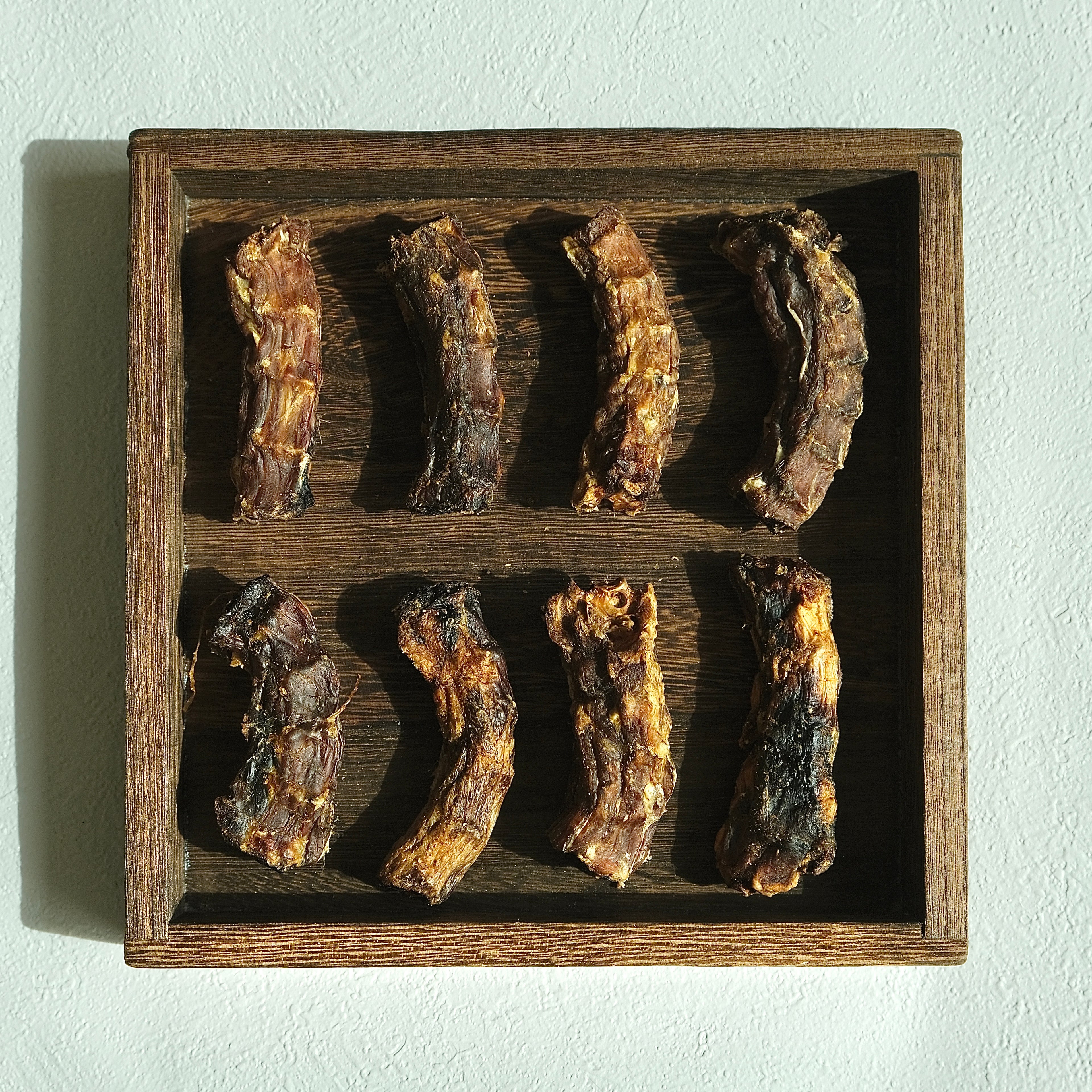 Crunchy Dehydrated Duck Necks — Natural Calcium Rich Dental Chews for Pets