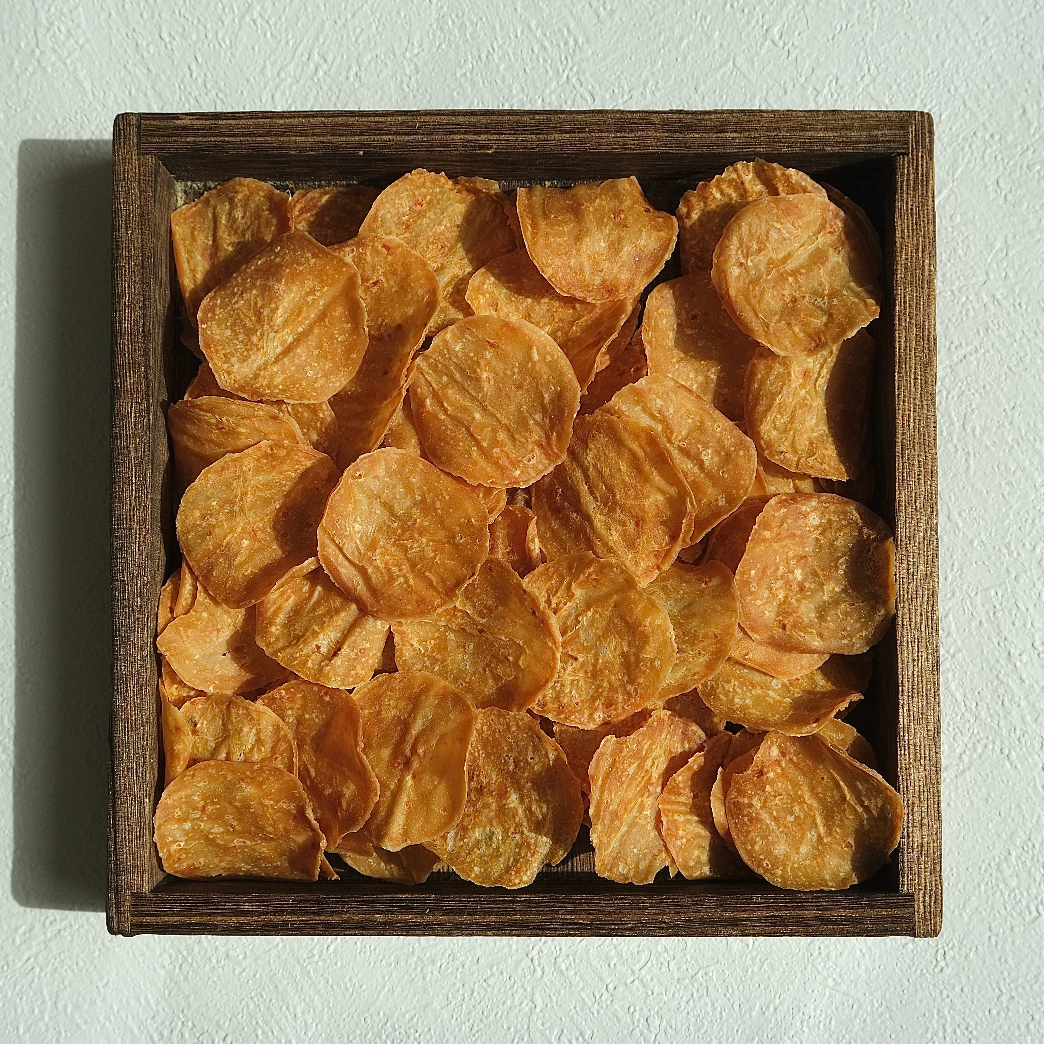 Crunchy Chicken & Carrot Chips — 100% Natural Dehydrated Treats for Dogs, Cats & Small Animals
