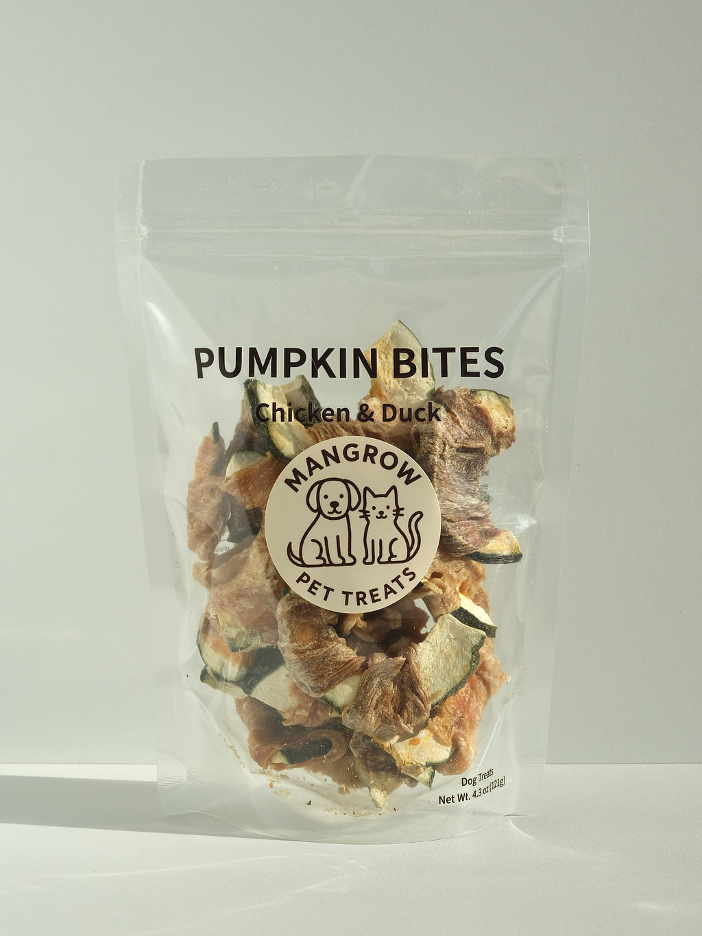 Chicken & Duck Wrapped Pumpkin Bites — High Fiber Digestive Support for Pets