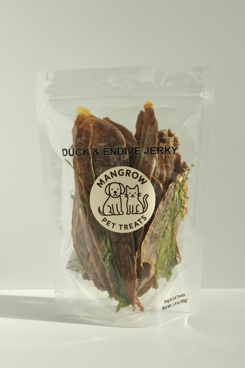Pure Duck & Endive Jerky — Hypoallergenic Dehydrated Treats for Pets