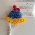 Handmade Crochet Pet Mini Hats —— for Parrots, Hamsters, Guinea Pigs, and Small Animals