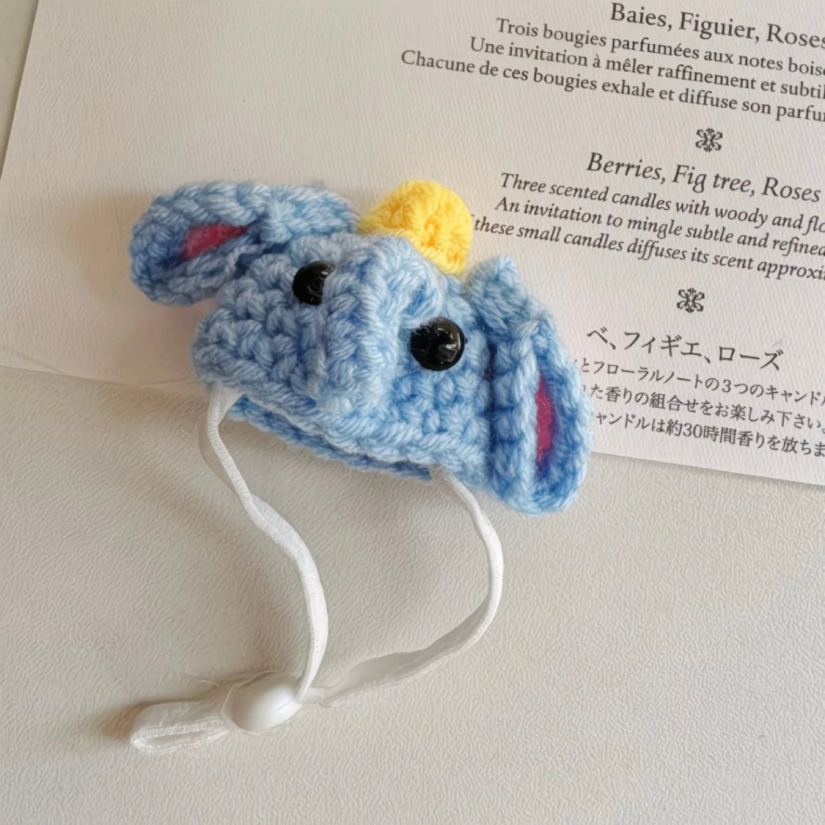 Handmade Crochet Pet Mini Hats —— for Parrots, Hamsters, Guinea Pigs, and Small Animals