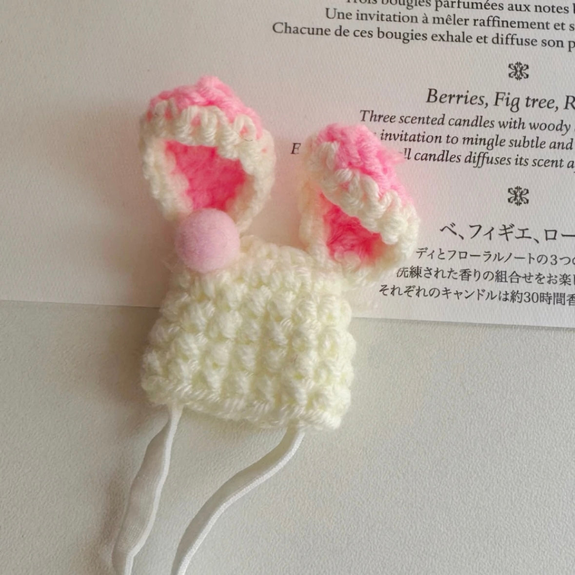 Handmade Crochet Pet Mini Hats —— for Parrots, Hamsters, Guinea Pigs, and Small Animals