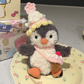Handmade Crochet Plush Doll Accessory Set | Knitted Beanie & Mini Bag