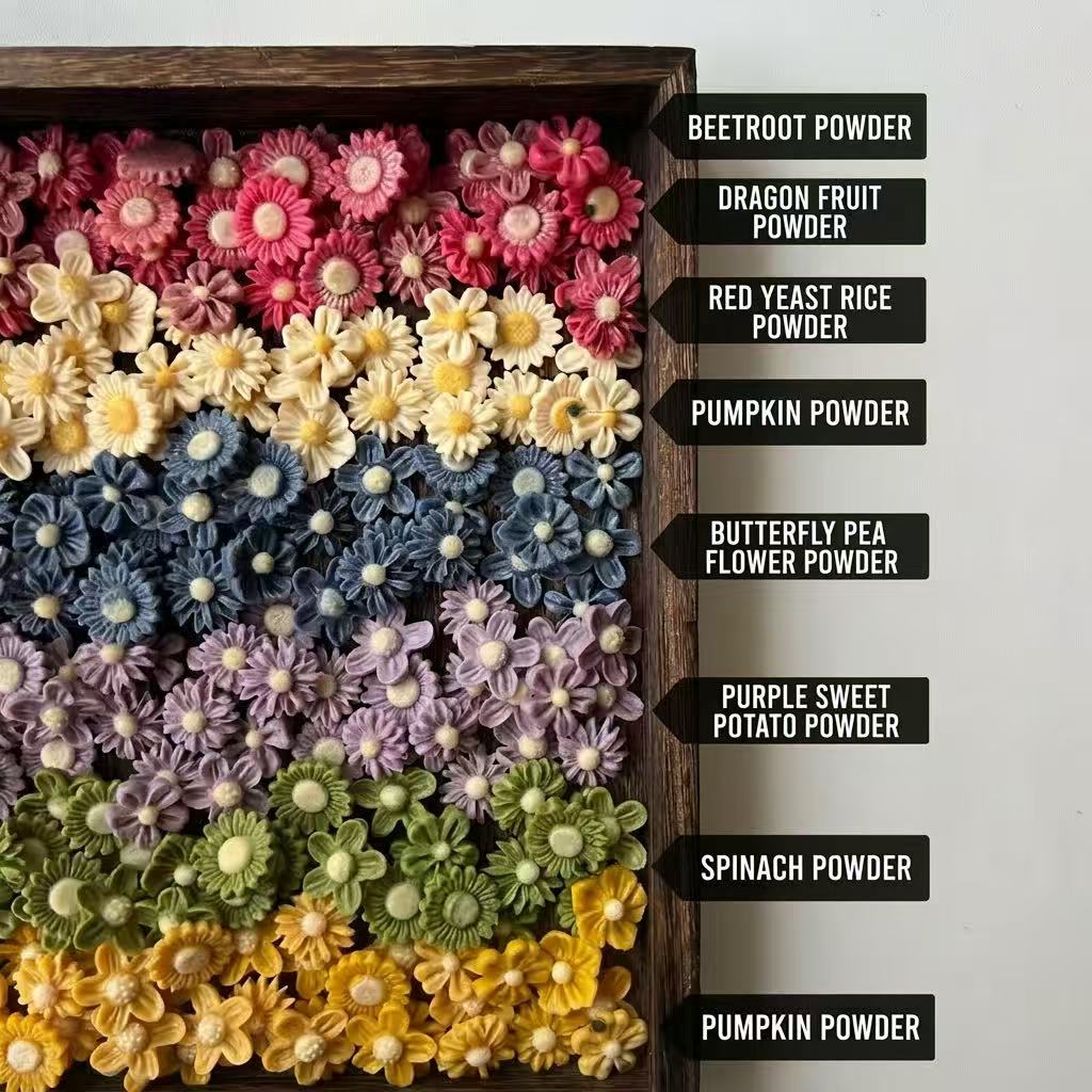 Pure Goat Milk Dehydrated Pet Treats: Flower Series